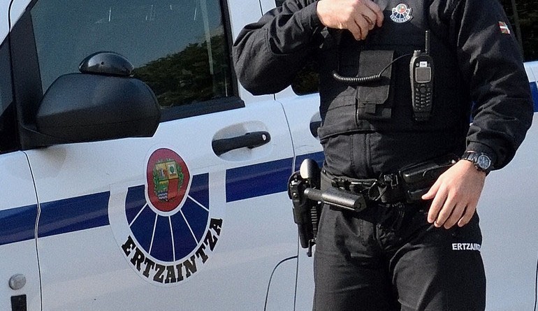 Imagen de la Ertzaintza