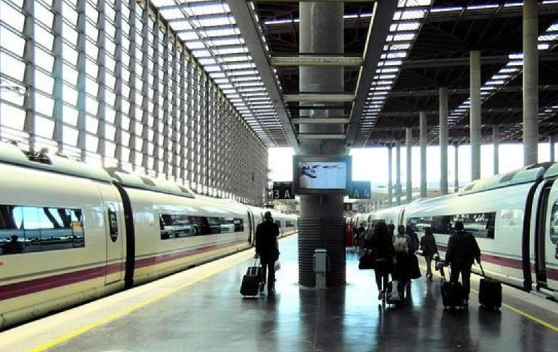 Imagen de la estación de Atocha de Madrid