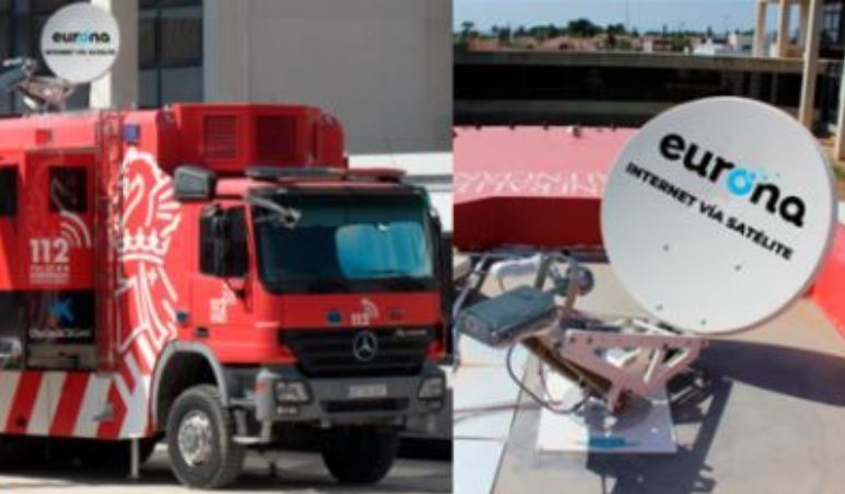 Eurona en los vehículos de emergencias