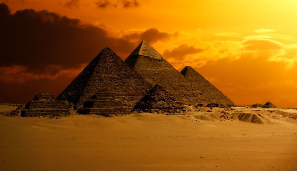 Imagen de las pirámides de Egipto