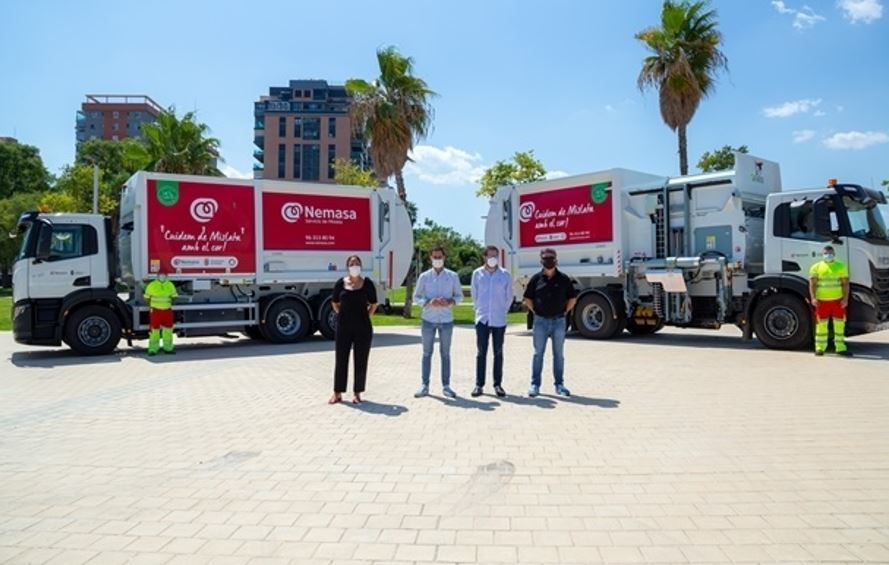 El Ayuntamiento de Mislata incorpora dos camiones de basura a gas natural