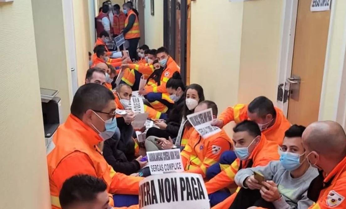 Imagen de El BNG pedirá que se rescinda la concesión a Ambulancias Civera por impagos a los trabajadores