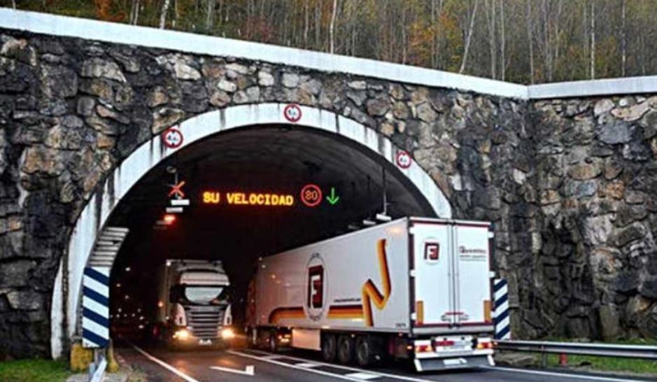 Imagen de los peajes a camiones en Navarra