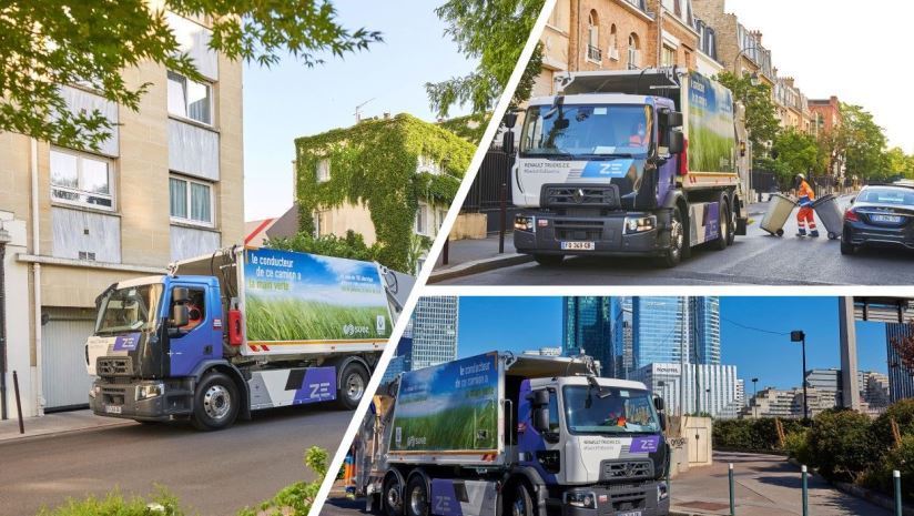 Imagen del camión eléctrico de Renault Trucks D Wide ZE