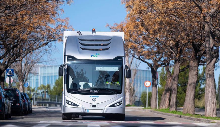 El camión eléctrico Irizar ie truck