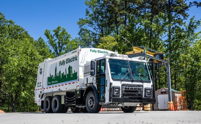 Imagen del camión Mack LR Electric