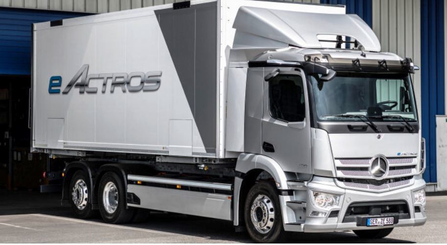 Imagen del Mercedes-Benz eActros eléctrico
