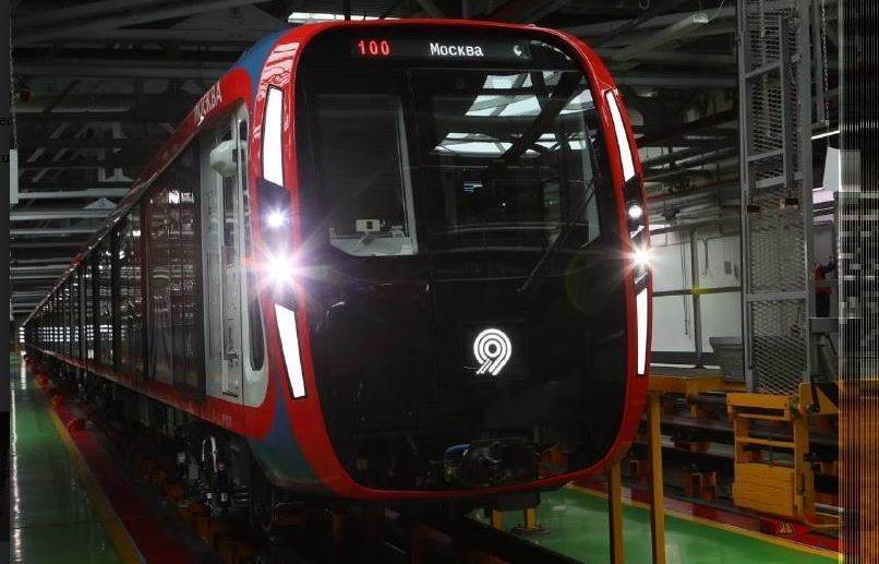 El Metro de Moscú recibió el tren número 100 Moskva-2020