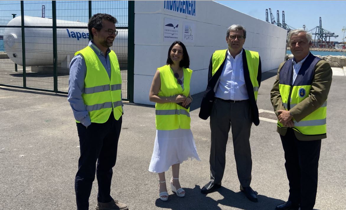 Imagen de El Puerto de Valencia realizará este mes la primera prueba de carga de hidrógeno en su estación de servicio