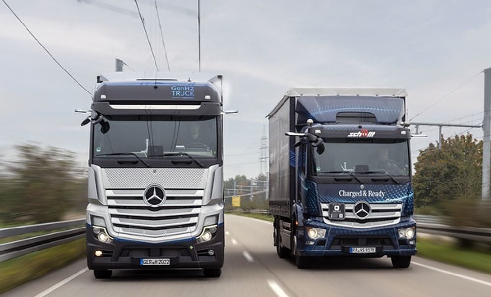 El camión de hidrógeno de Daimler Truck autorizado para circular por carretera