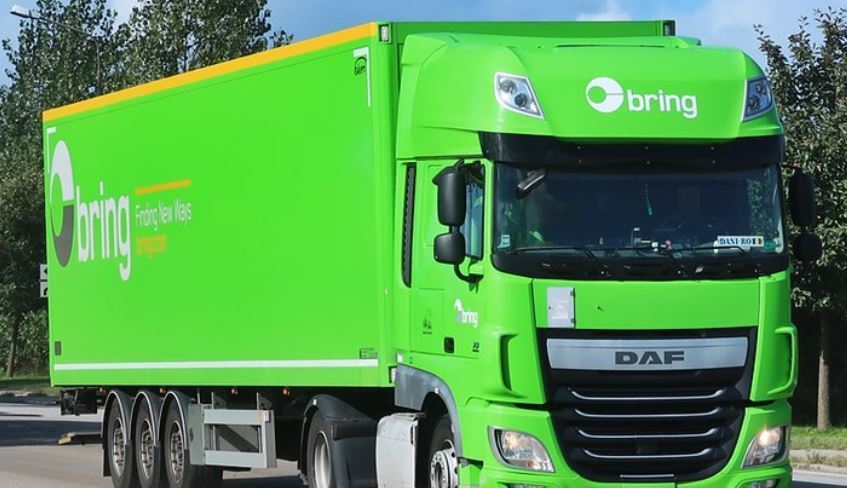 Imagen de un camión de la empresa Bring Trucking