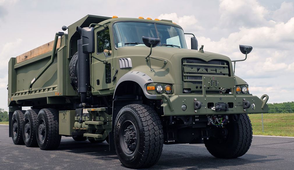 Imagen de uno de los 144 camiones de Mack Defense para el ejército de EE.UU.