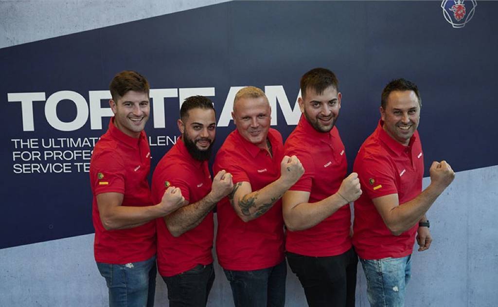 Imagen de El equipo de Scalevante revalida su alto nivel de profesionalidad en la Final Europea de Top Team de Scania