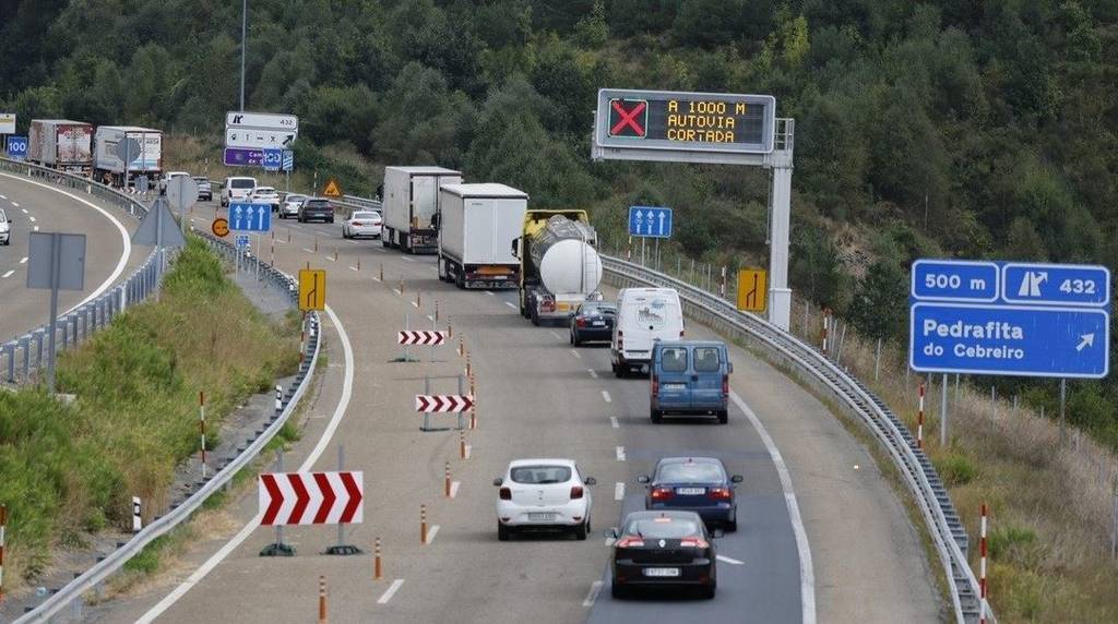 Imagen de El Gobierno insiste en que el desvío en la A-6 es "voluntario" y que escuchará propuestas de los transportistas