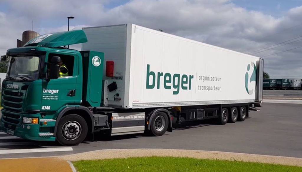 El grupo francés Breger convertirá más de un tercio de su flota a GNC