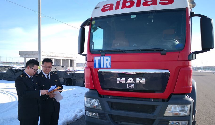 Imagen de un transporte en eTIR que entró en vigor