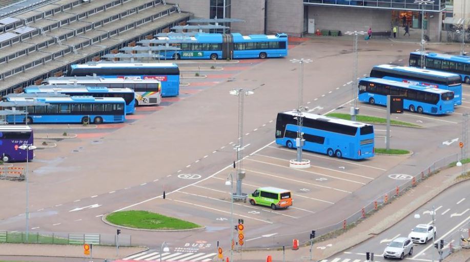 El negocio se redujo en un 90% para el sector de autobuses y autocares sueco