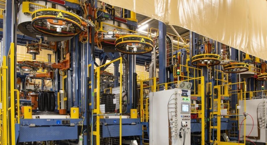 Imagen del nuevo proceso de fabricación de Goodyear
