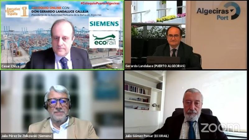 El presidente del Puerto de Algeciras advierte que “la competencia internacional no da tregua”. Vídeo
