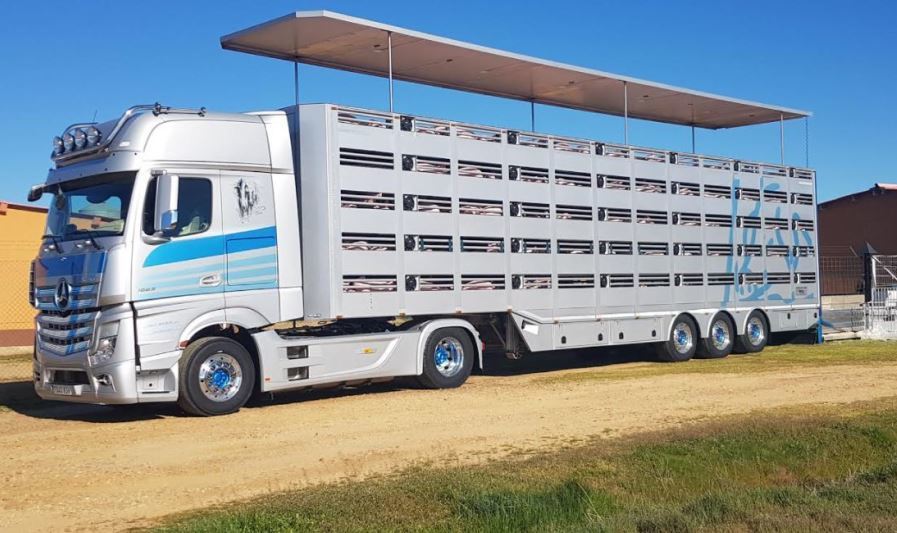 El transporte de animales vivos a favor de las 44Tm y los 4,5m de altura para su sector