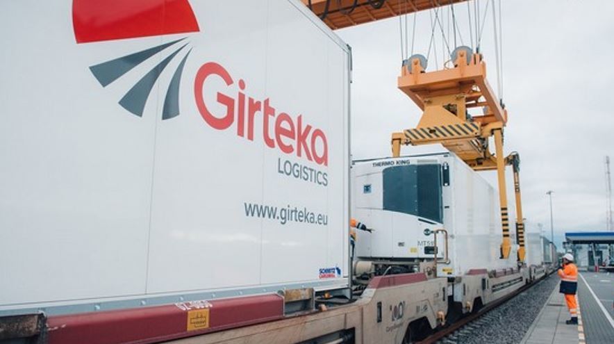 El transporte intermodal de mercancías de Girteka Logistics duplicó su tamaño en 2021