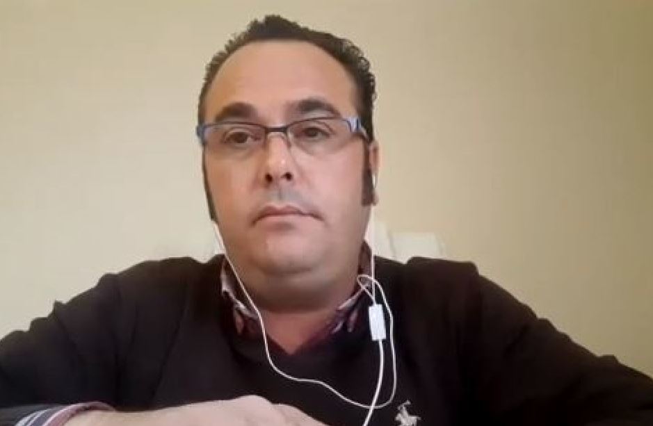 Imagen de Manuel Hernández, presidente de la Plataforma en Defensa del Sector del Transporte