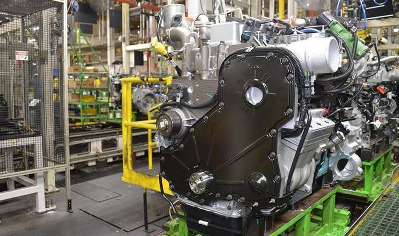 Imagen de la fábrica de motores Cummins