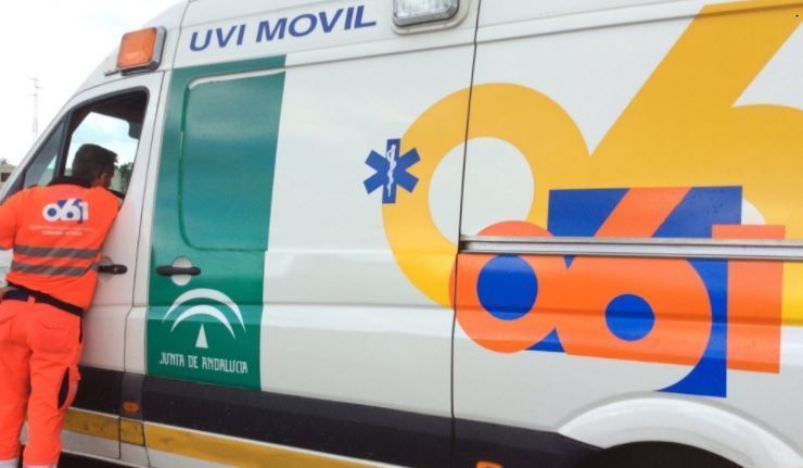 Una ambulancia del EPES de Andalucía.