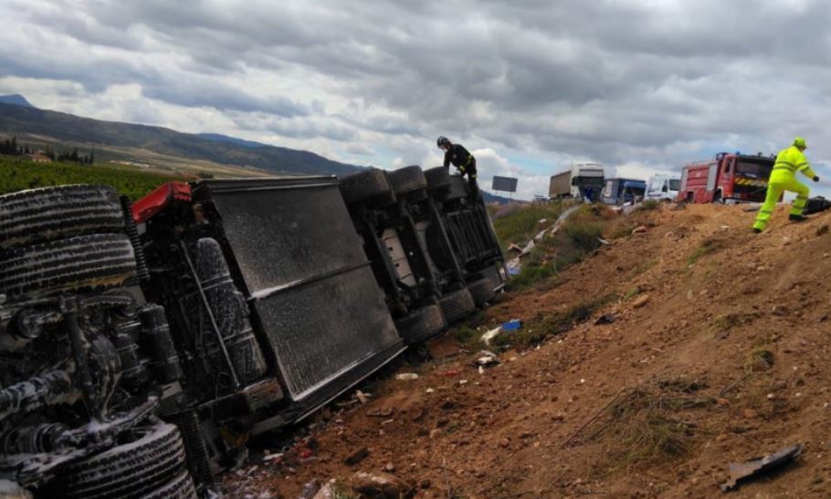 Imagen del accidente