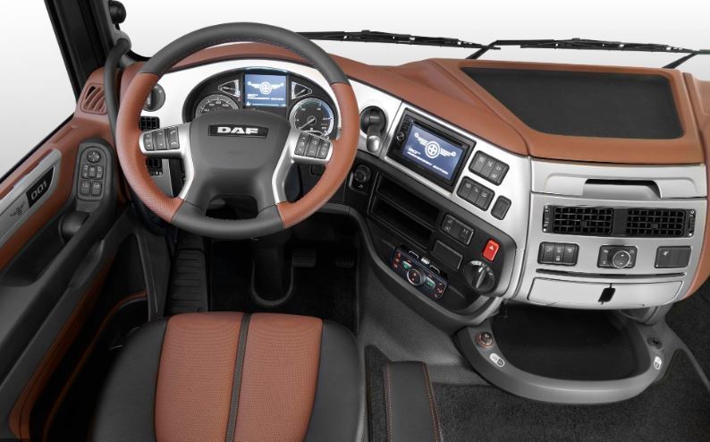 Imagen de una cabina DAF