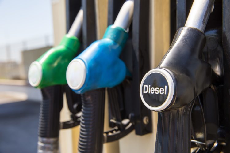 Imagen de un surtidos de combustible