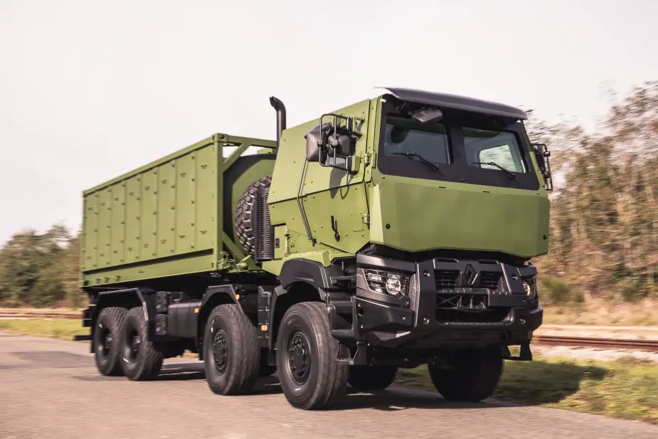 FED Arquus presenta su nuevo transportista logístico 8x8 2