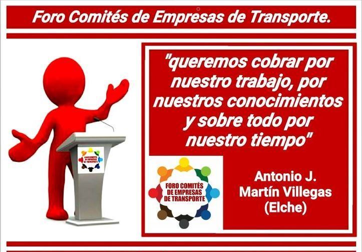 II Asamblea de Foro Comités de Empresas de Transporte