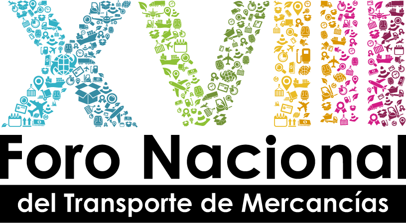 Cartel del XVIII Foro Nacional del Transporte de Mercancias