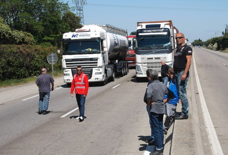 Camioneros franceses