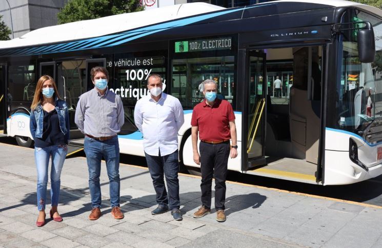 Presentación del Iveco E-WAY para la EMT de Fuenlabrada