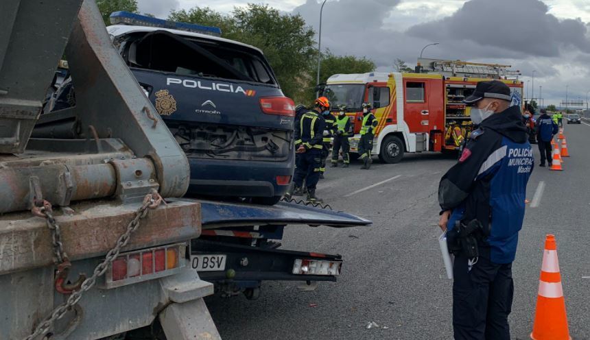 Imagen del lugar del accidente