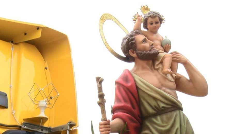 Imagen de San Cristóbal patrón de los conductores