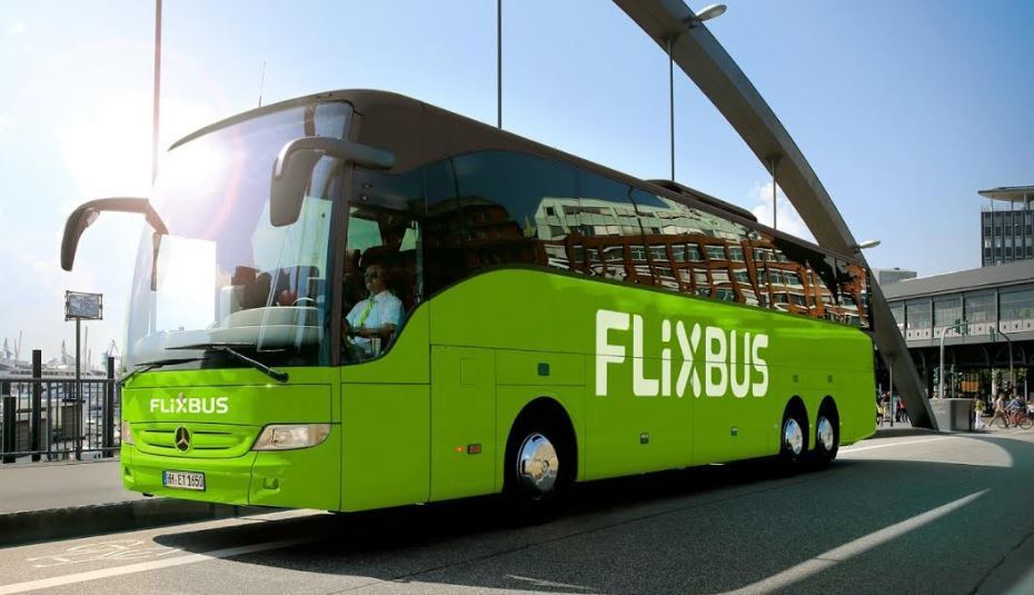 Imagen de un autobús de FlixBus