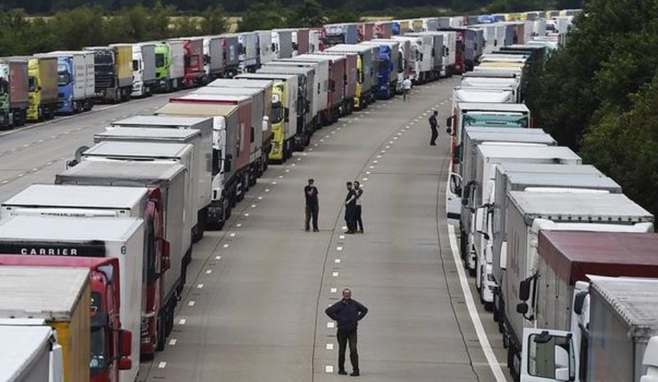 Retenciones de camiones desde Reino Unido a Francia