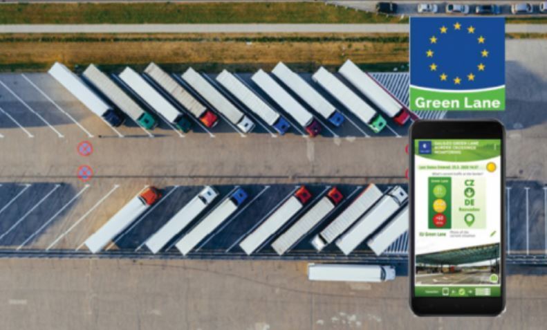 Aplicación "Galileo Green Lane" para transportistas