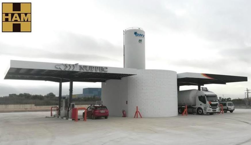 Imagen de la gasinera de HAM