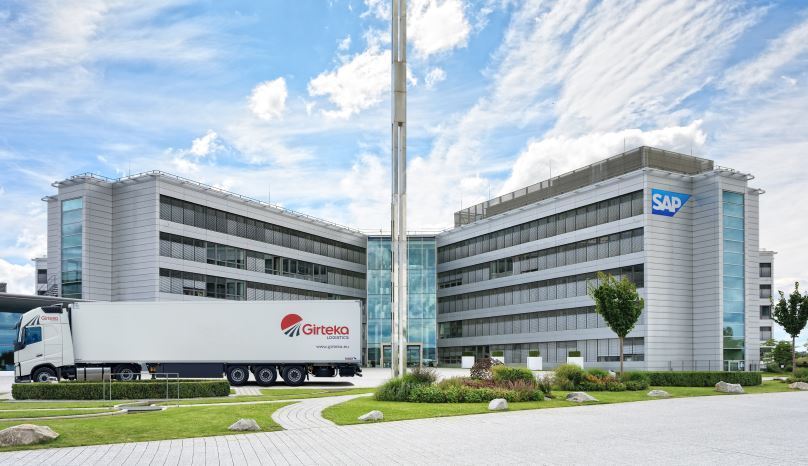Imagen de Girteka Logistics y Sap