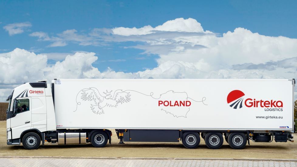 Imagen de un camión de Girteka Logistics