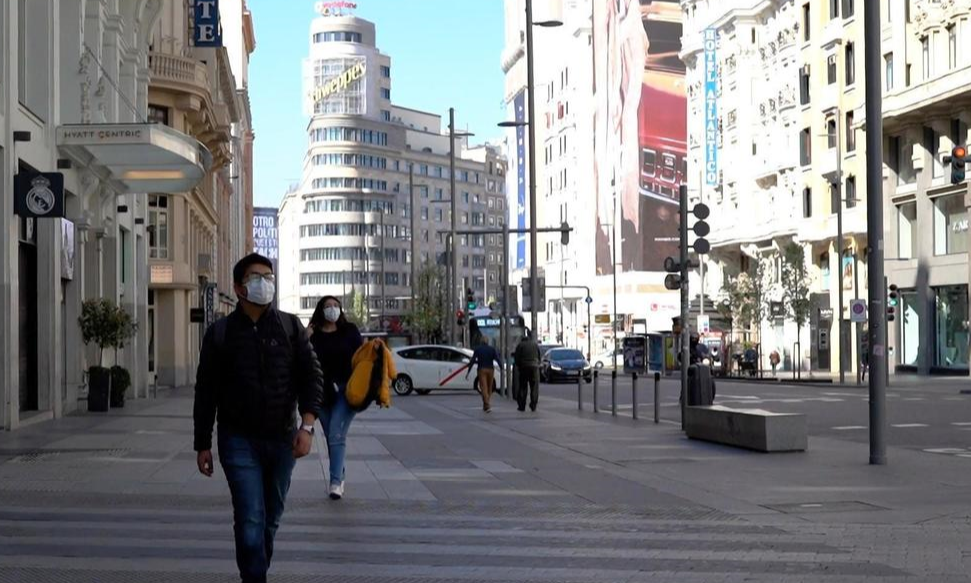 Imagen de una calle de Madrid