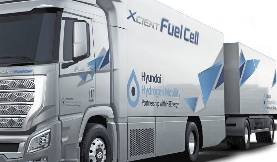 Camión de hidrógeno de Hyundai