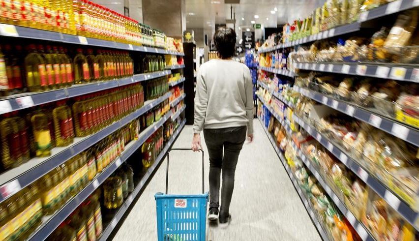 Imagen de una grán superficie de alimentación