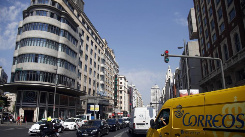 Imagen de la Gran Vía de Madrid