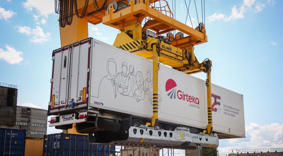 Girteka Logistics y el enlace intermodal