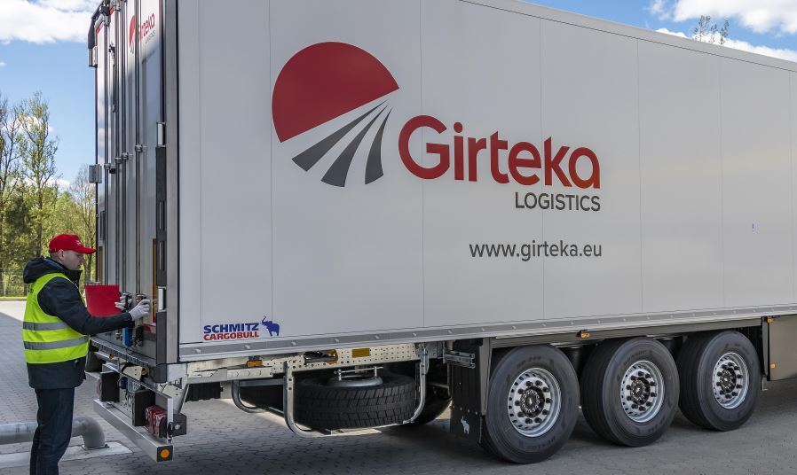 Girteka Logistics supera la quita auditoria anual del PIB para transportar productos farmaceúticos